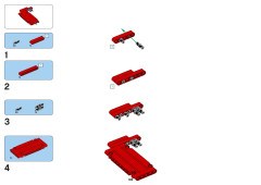 LEGO 8258 instructions page 26 – build guide